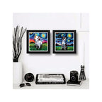 Set 2 Cuadros Perro Van Gogh Pitbull Bulldog Mascota Decor