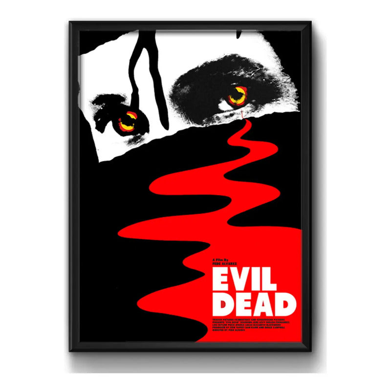 Cuadro Evil Dead Posesión Infernal Terror Horror Decoracion