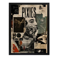 Cuadro Pixies Rock Arte Vintage Surfer Rosa Album Musica Marco Negro