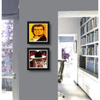 Set 2 Cuadros Tarantino Pop Art Peliculas Cine Decoracion