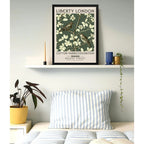 Cuadro Pajaros Botanica William Morris Flores Aves Arte Pájaros Y Flores Botanica 1 Marco Negro