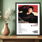 Cuadro Chayanne Canciones Spotify Musica Pop Latino Album Grandes Exitos Negro