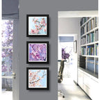 Set 3 Cuadros Sakura Flor Cerezo Japones Arte Decoracion