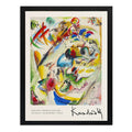 Cuadro Living Kandinsky Dreamy Improvisation Abstracto Arte Marco Negro