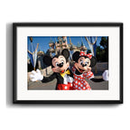 Cuadro Personalizado Con Su Foto Imagen Arte Con Paspartu Marco Negro