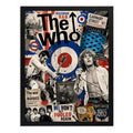 Cuadro The Who Banda Rock Art Quadrophenia Musica Decoracion Marco Negro