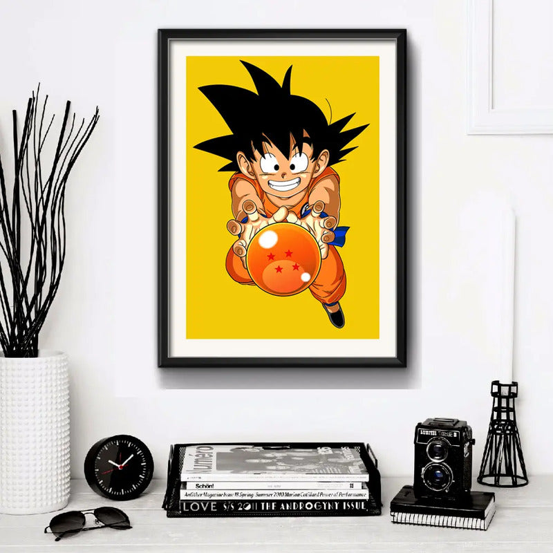 Cuadro Goku Dragon Ball Manga Anime Decoracion