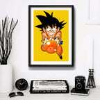 Cuadro Goku Dragon Ball Manga Anime Decoracion