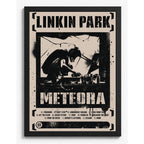 Cuadro Linkin Park Meteora Album Nu Metal Rock Musica Marco Negro