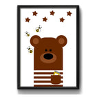 Cuadro Decoracion Dormitorio Infantil Niño Frases Animalitos