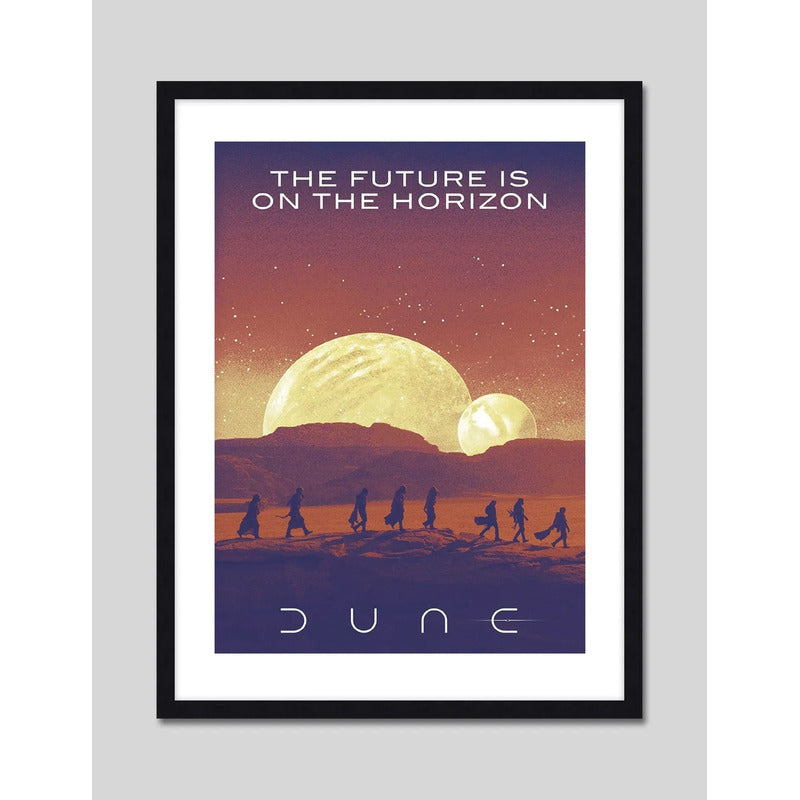 Cuadro Dune Pelicula Arte Cinema Decoracion Marco Negro