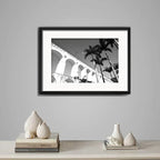 Cuadro Rio De Janeiro Fotos Blanco Negro Brs6 Con Paspartú Arcos Da Lapa Con Marco Negro
