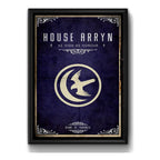 Cuadro Casas De Game Of Thrones Juego De Tronos Decoracion