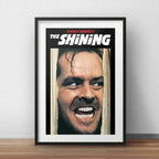 Cuadro El Resplandor The Shining Pelicula Brs1 Con Paspartú Marco Negro