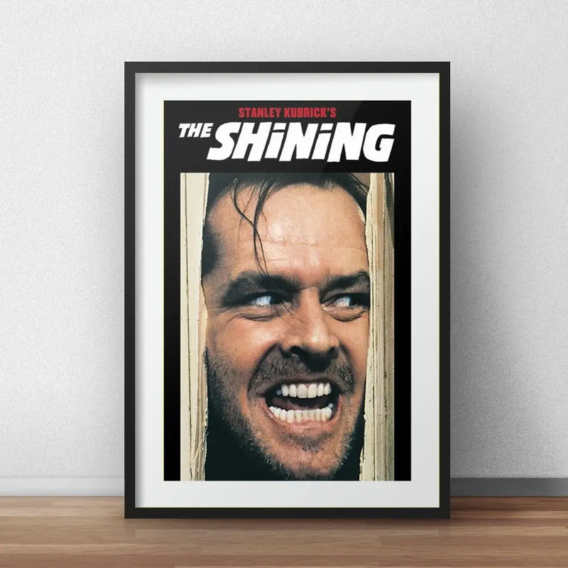 Cuadro El Resplandor The Shining Pelicula Brs1 Con Paspartú Marco Negro