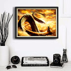 Cuadro Dragon Ball Shenlong Anime Serie Decoracion
