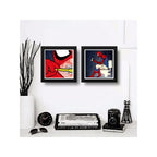 Set 2 Cuadros Spiderman Baño Superhéroe Comics Decoracion Marco Negro
