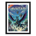 Cuadro Avatar Comics Pelicula Cinema Decoracion Marco Negro