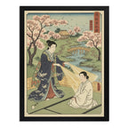 Cuadro Pase Energetico Espiritismo Japón Médium Espirita Art Pase Energetico Arte Marco Negro