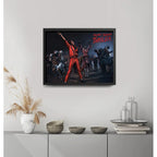 Cuadro Michael Jackson Thriller Efecto 3d Musica Pop Rock Marco Negro