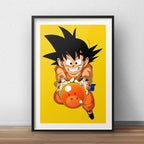 Cuadro Goku Dragon Ball Manga Anime Decoracion