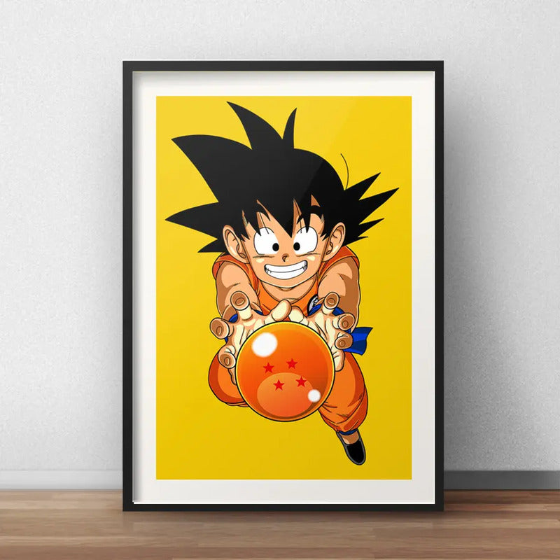 Cuadro Goku Dragon Ball Manga Anime Decoracion
