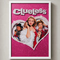 Cuadro Clueless Pelicula Ni Idea Beverly Hills Coleccion Marco Blanco
