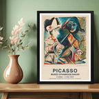 Cuadro Picasso Museo Dinámico Exposición Arte Decoracion Marco Negro