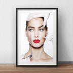 Cuadro Estetica Plastica Botox Lipo Clinica Arte Paspartu