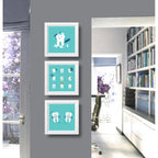 Set 3 Cuadros Clinica Dentista Odontologia Consultorio Brs2