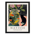 Cuadro Dormitorio Living Matisse Gato Pez Dorado Exposicion Marco Negro