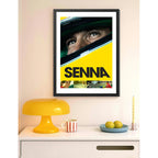 Cuadro Ayrton Senna Formula 1 Pelicula Biográfica 2010 Cine Marco Negro