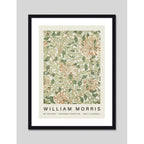Cuadro William Morris Movimiento Arts & Crafts Pinturas Arte Honeysuckle Negro