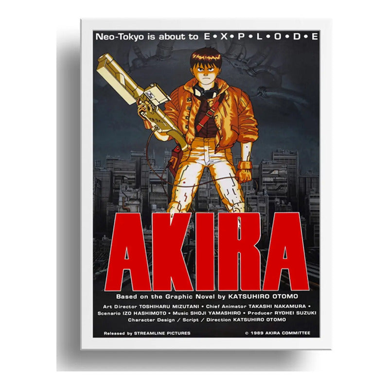Cuadro Akira Pelicula Manga Animación Anime Decoracion