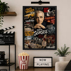 Cuadro Martin Scorsese Director Peliculas Icónicas B Terror Marco Negro