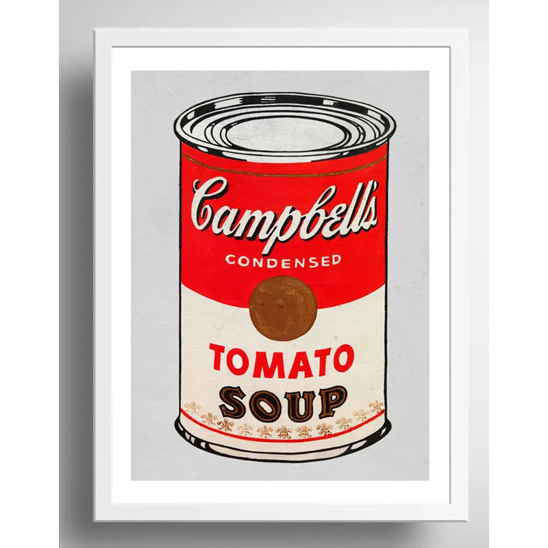 Cuadro Campbells Pop Art Lata Andy Warhol Cocina Decoracion