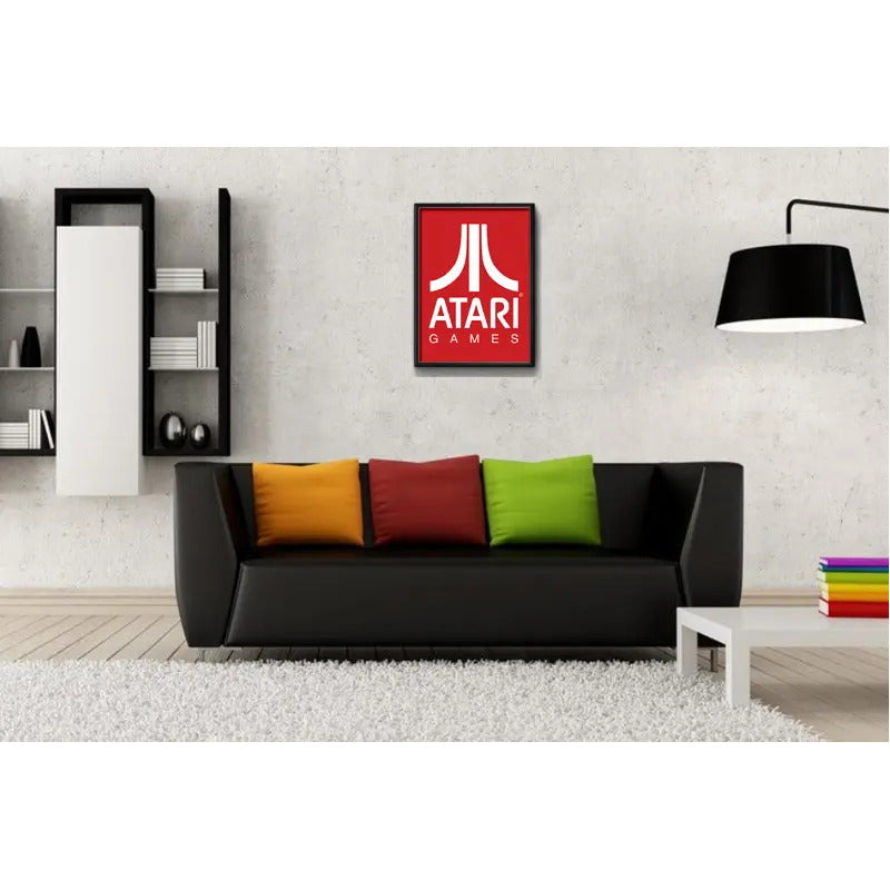 Cuadro Atari Retro Game Videojuego Geek Decoracion