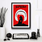 Cuadro Sabrina La Bruja Adolescente Serie Tv Arte Decoración