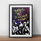 Cuadro Patricio Rey Redondos Indio Solari Rock Con Paspartú