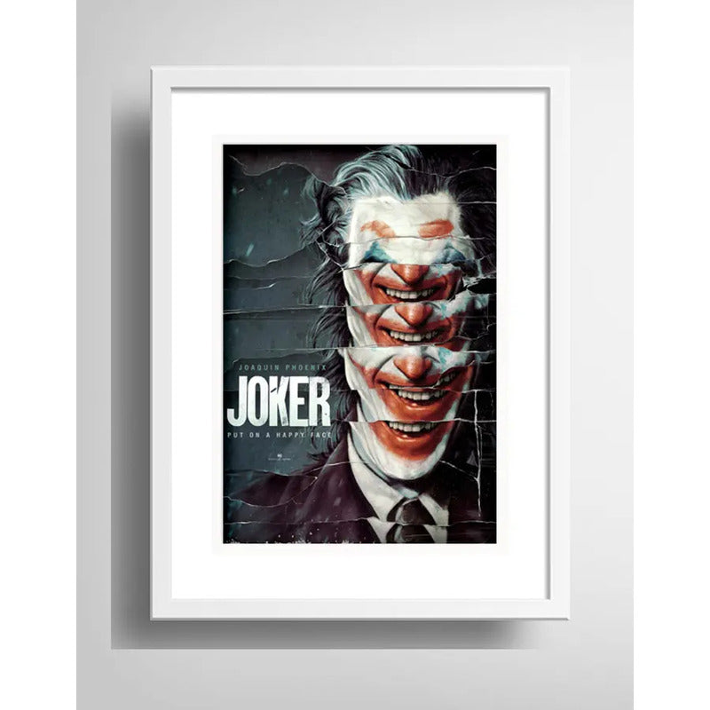 Cuadro Guason Art Joker Pelicula Decoracion Con Paspartú