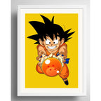 Cuadro Goku Dragon Ball Manga Anime Decoracion