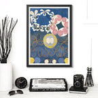 Cuadro Hilma Af Klint Pinturas Abstracto Arte Decoracion Group Iv Childhood Marco Negro