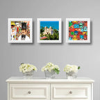 Set 3 Cuadros Olinda Pernambuco Recife Brasil Carnaval Arte