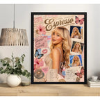 Cuadro Sabrina Carpenter Short N' Sweet Album Musica Pop Marco Negro