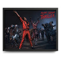 Cuadro Michael Jackson Thriller Efecto 3d Musica Pop Rock Marco Negro