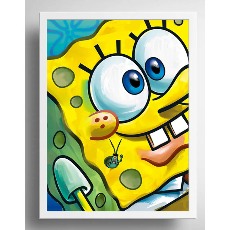 Cuadro Bob Esponja Arte Dibujo Serie Tv Decoracion