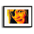 Cuadro Elle Driver Kill Bill Pelicula Decoracion Paspartú Marco Negro