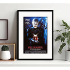 Cuadro Hellraiser Clive Barker Cinema Pelicula Con Paspartú Marco Negro