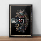 Cuadro Resident Evil Game Playstation Juego Decoracion Geek