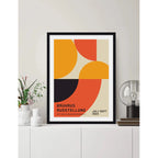 Cuadro Bauhaus Arte Avant-garde Abstracto Moderno Decoracion Bauhaus 2 Negro